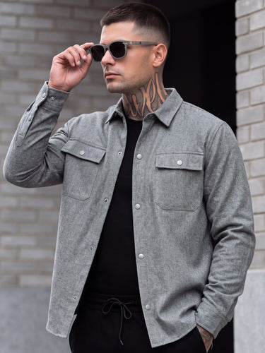 DANNY-FLANEL Grey