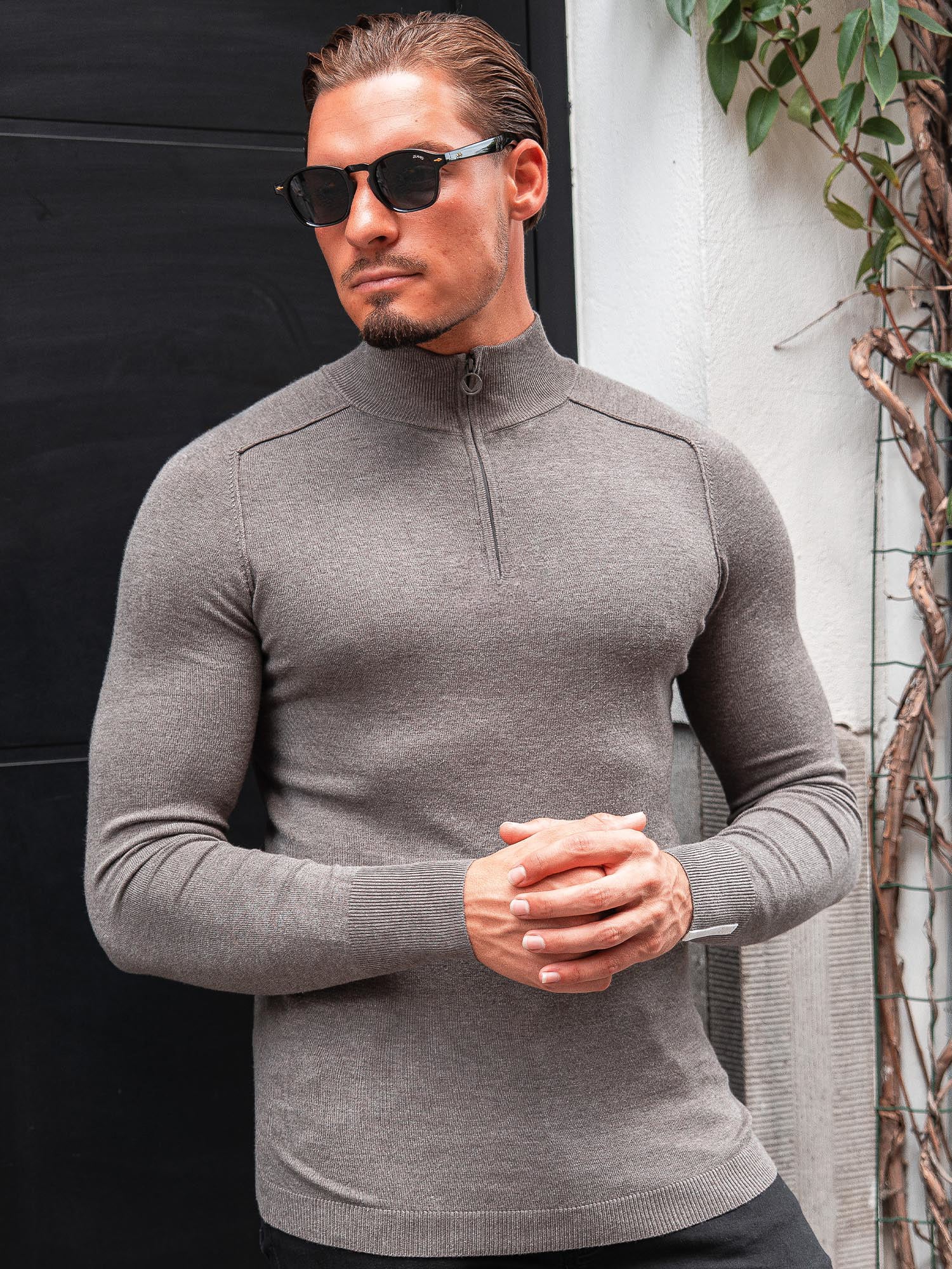 SPANZIP GreyCoffee