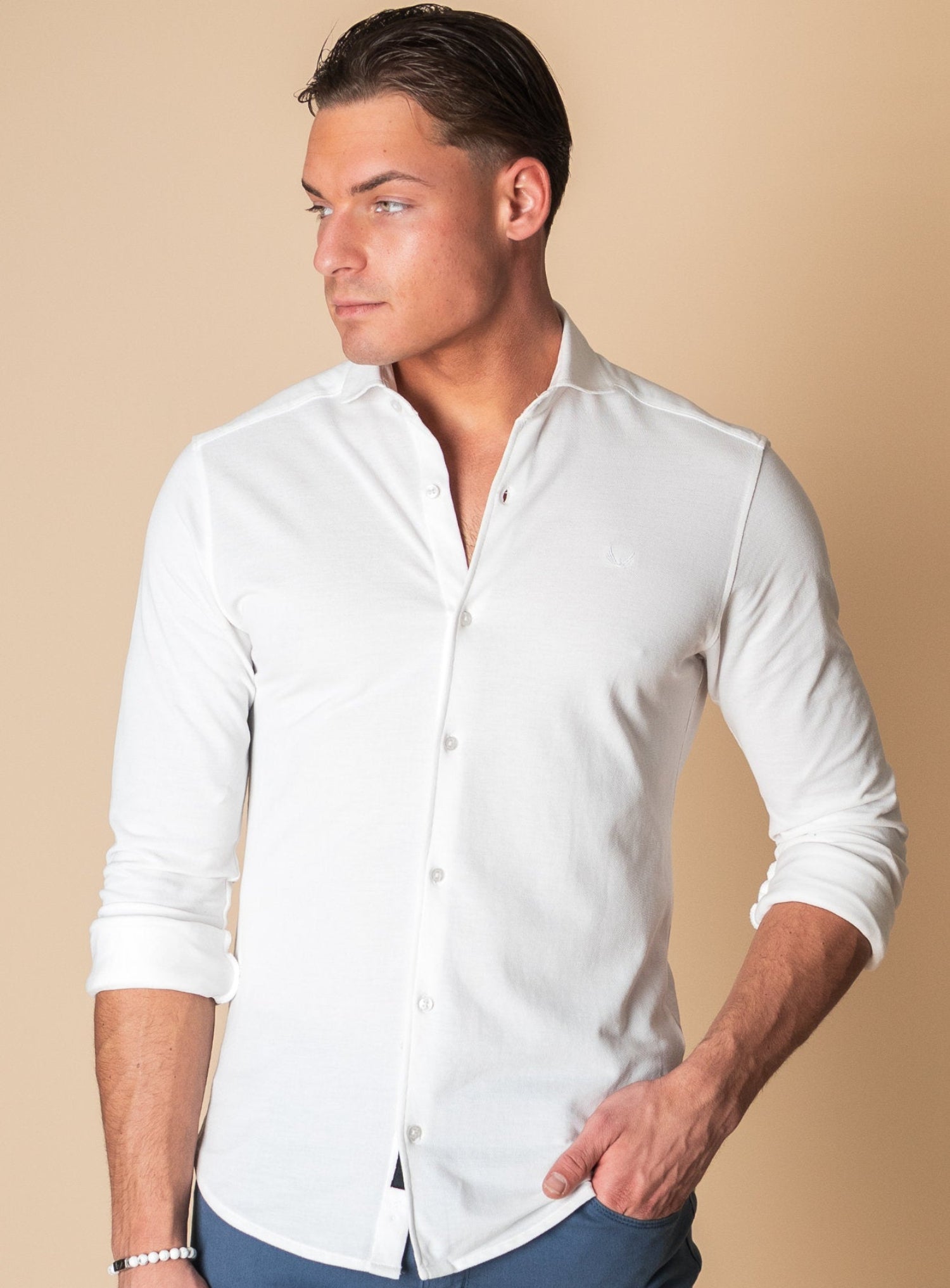 KEITH-KNITTED White